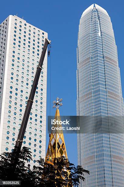 Grúa De Navidad Foto de stock y más banco de imágenes de Hong Kong - Hong Kong, Navidad, Aire libre