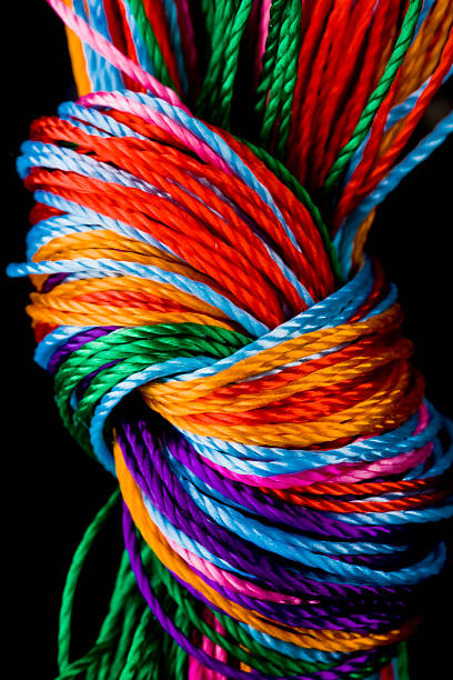 istock Close-up To Colorful  Knot Vertical 183353659