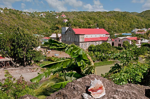 istock Old church in Caribbean 183353841