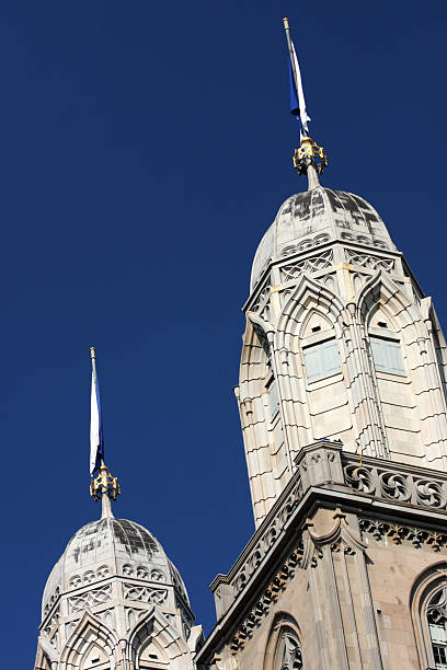 istock Towers of the Grossmunster Cathedral 183354292