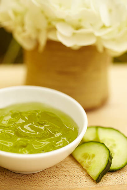 istock Seaweed Facial product at spa 183354371