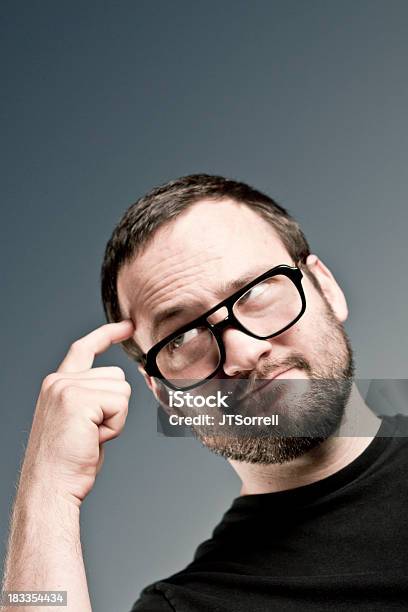 Pensar Que Más Foto de stock y más banco de imágenes de Adulto - Adulto, Azul, Color negro