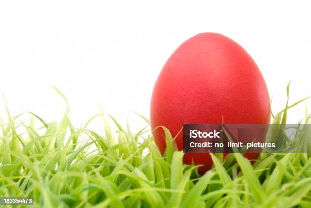 Huevo De Pascua Foto de stock y más banco de imágenes de Blanco - Color - Blanco - Color, Celebración - Acontecimiento, Celebración - Ocasión especial