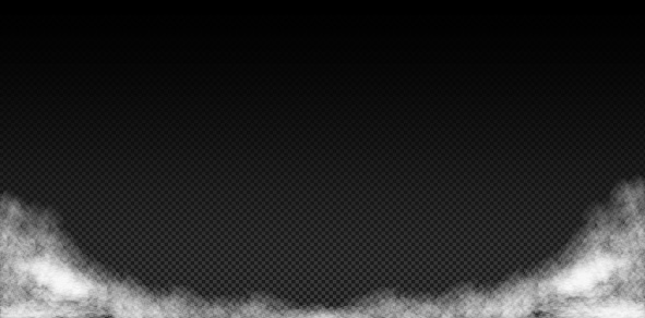 This is a captivating black and white vector image of a foggy or smoky background. The dark center gradually transitions to lighter edges, creating an atmospheric and dramatic effect.