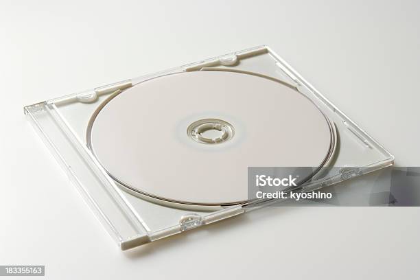 絶縁ショットの Cd プラスチックケースに白背景 - コンパクトディスクのストックフォトや画像を多数ご用意 - コンパクトディスク, ディスク, 箱