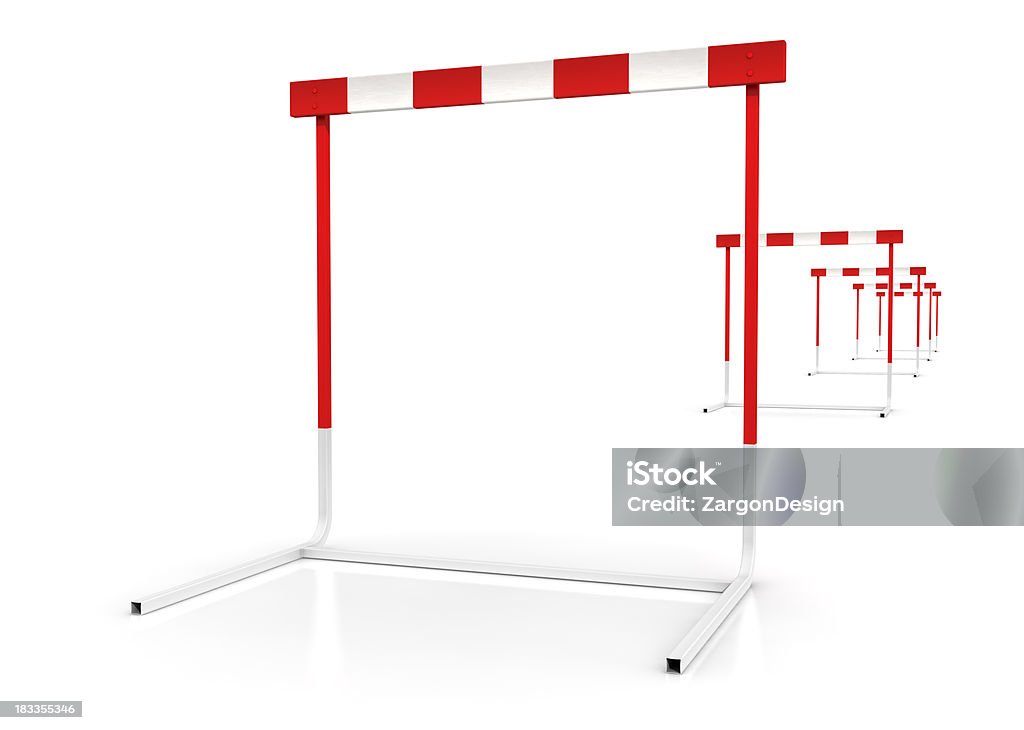 Obstáculos - Foto de stock de Valla - Artículos deportivos libre de derechos