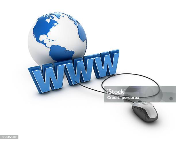 Www 地球地球とコンピューターのマウスます - ワールド・ワイド・ウェブのストックフォトや画像を多数ご用意 - ワールド・ワイド・ウェブ, .com, 3D