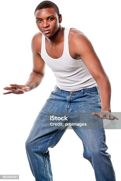 Young Male Portrait Stock Photo - Download Image Now - African Ethnicity, Men, Tank Top