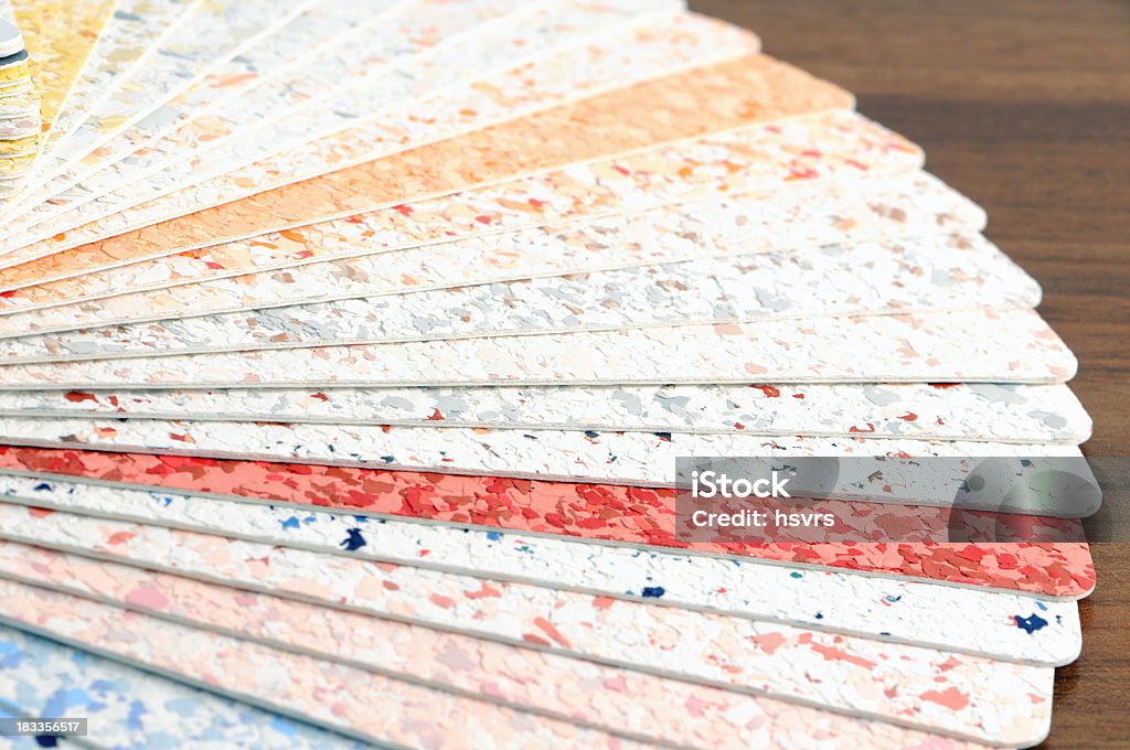 Color Swatch for home improvement wallpaper painting Architecture Stock Photo