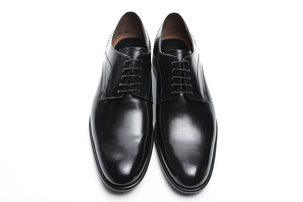 8,600+ Black Leather Mens Shoes Stock Photos, Pictures & Royalty-Free ...