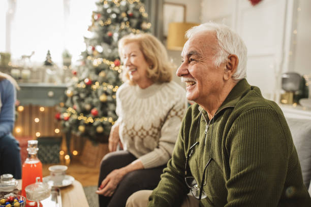 istock Christmas at nursing home 1833570163