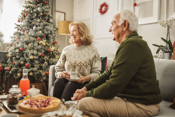 istock Christmas at nursing home 1833570667