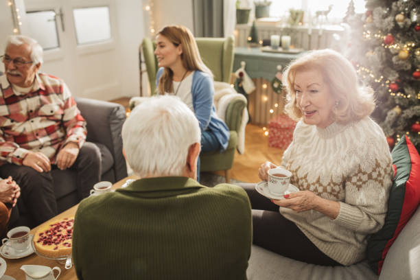 istock Christmas at nursing home 1833570668