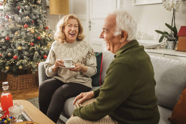 istock Christmas at nursing home 1833570670
