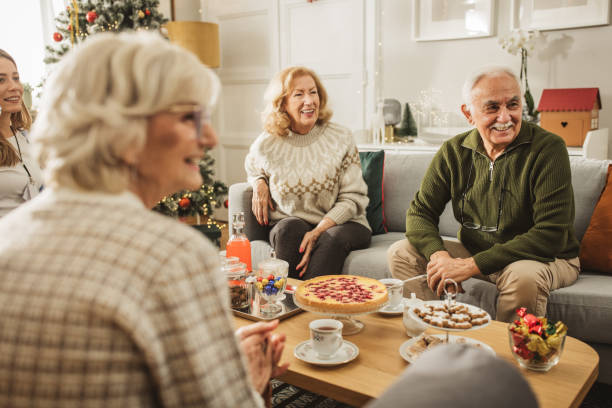 istock Christmas at nursing home 1833570687