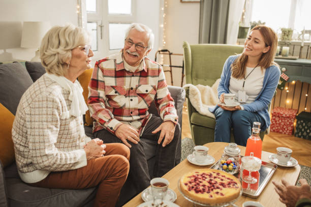 istock Christmas at nursing home 1833570688