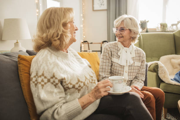 istock Christmas at nursing home 1833571581