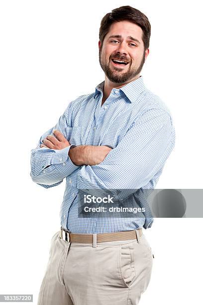 Mid Adult Male Portrait Stock Photo - Download Image Now - Men, Humor, Pride