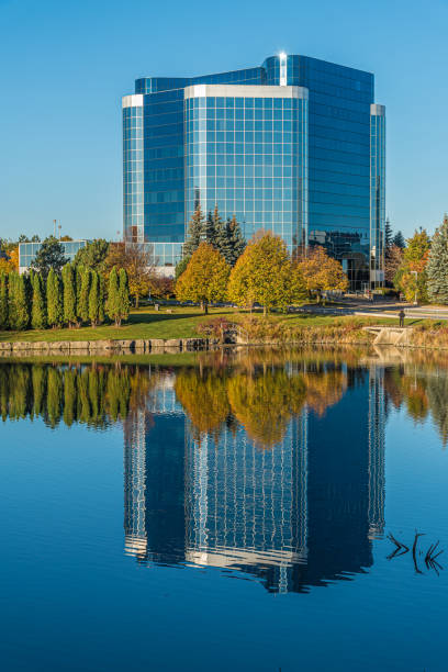 Business building stock photo