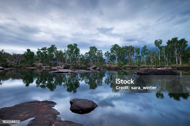 Billabong Or Small Pond At Manning Gorge Western Australia Dusk Stock Photo - Download Image Now