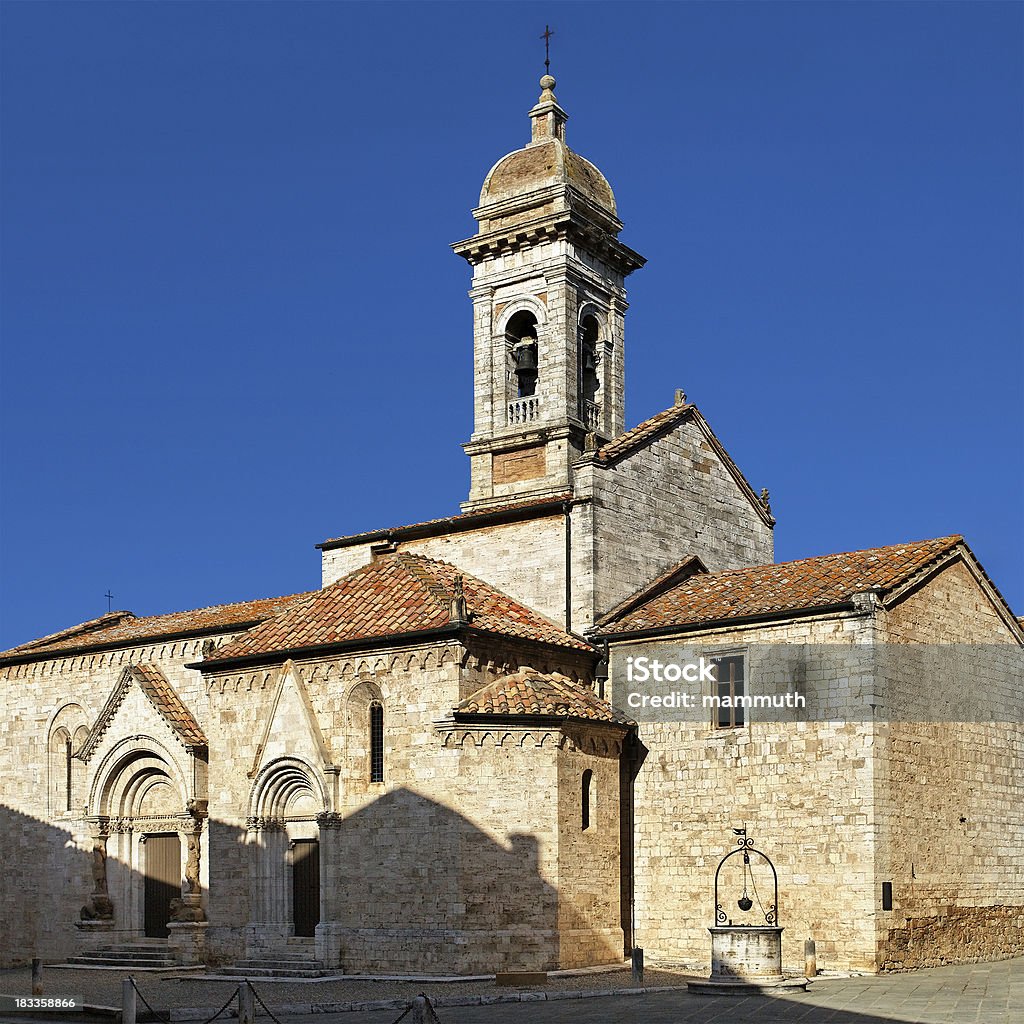 Church de Toscana - Foto de stock de Arquitectura libre de derechos