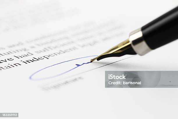Toned Signature Stock Photo - Download Image Now - Shorthand, Signing, Contract