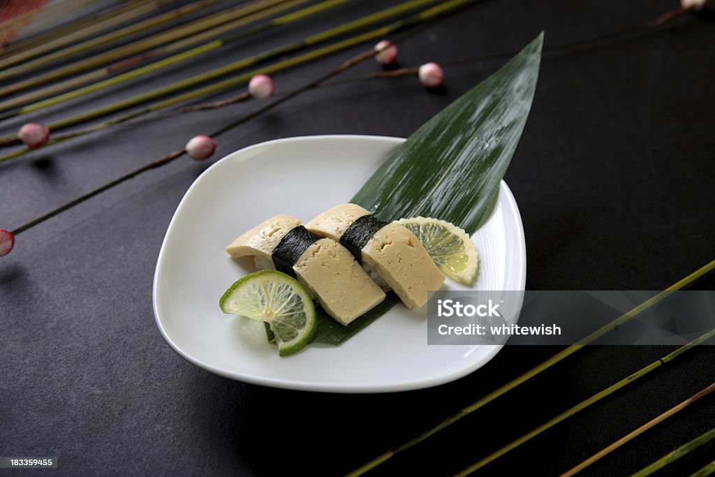 Jajko Sushi - Zbiór zdjęć royalty-free (Bambus - Tworzywo)