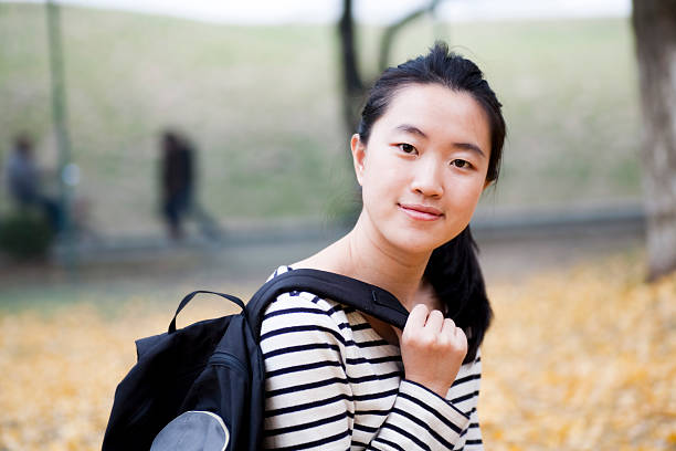 istock Asian schoolgirl 183359741