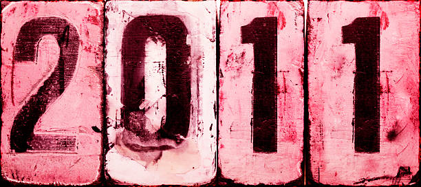 istock Two thousand and eleven, happy new year. 183360023
