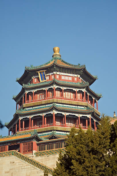 istock Temple of Buddhist Virtue in Summer Palace site 183360228