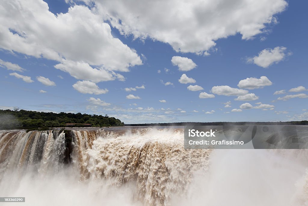 Argentina iguazú cascadas Garganta del Diablo Southamerica - Foto de stock de Agua libre de derechos