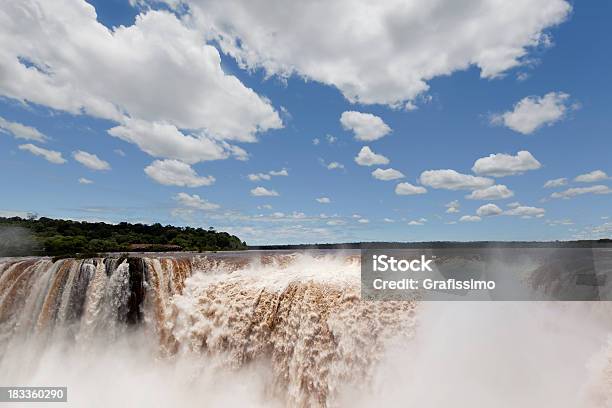 Argentina Iguazú Cascadas Garganta Del Diablo Southamerica Foto de stock y más banco de imágenes de Agua