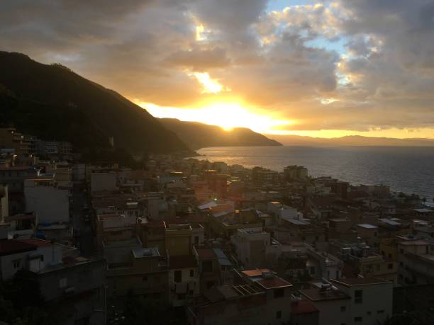 istock Sunset in Southern Italy 1833603891