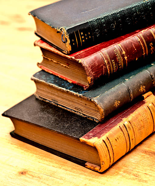 istock Pile of antique books 183360509
