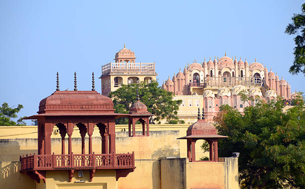 palácio de jaipur, índia - jaipur city palace imagens e fotografias de stock