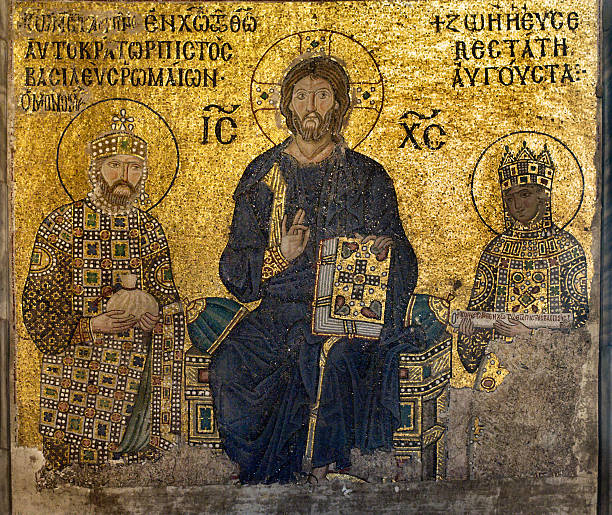 istock Hagia Sophia Mosaic 183361030