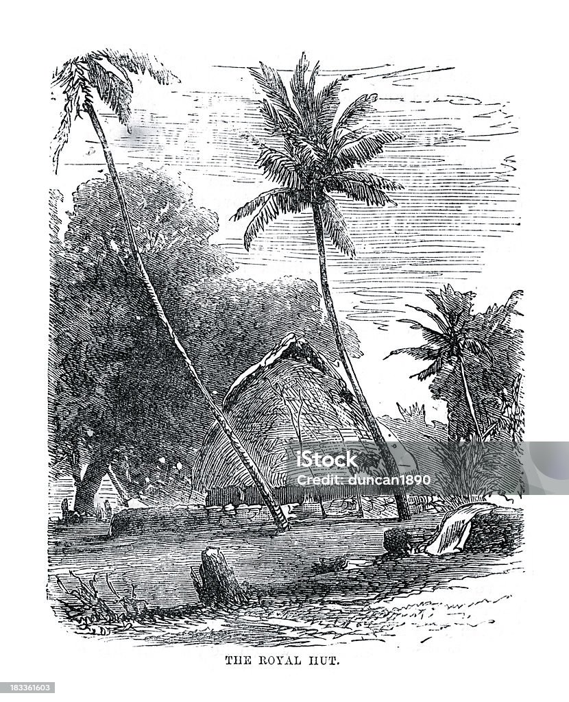 Royal Hut Fidji - Illustration de Fidji libre de droits