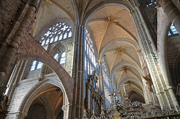 istock Cathedral of Avila interior 183363006
