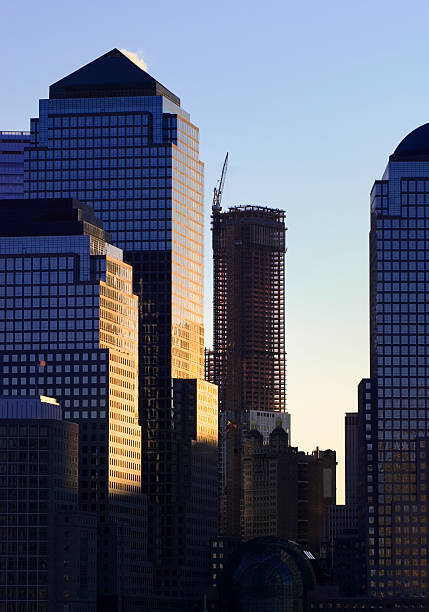 istock Sunrise above the Manhattan skyline, New York. 183363147