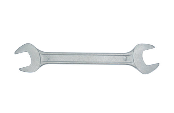 istock Open-end wrench 16-17 mm isolated on white background 1833632117