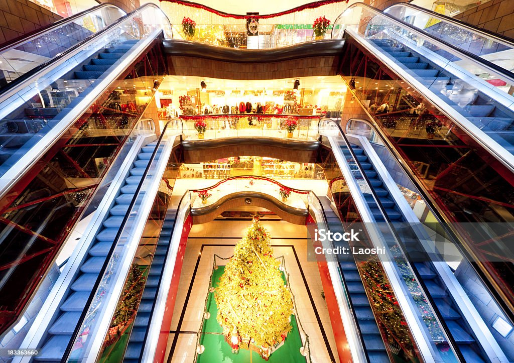 Shopping centro - Royalty-free Natal Foto de stock