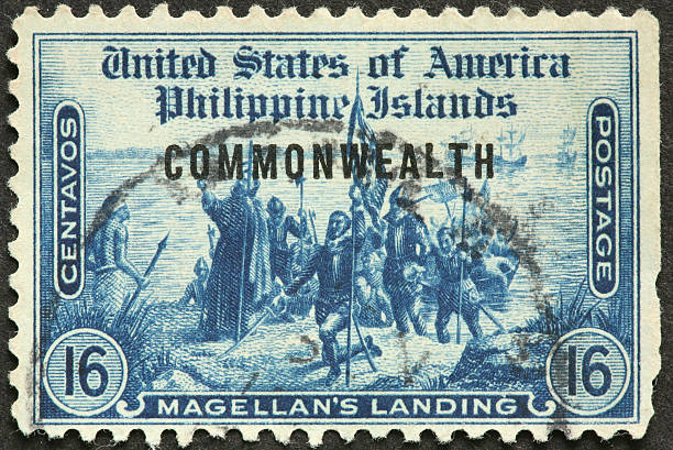 istock Magellan landing in the Philippines 183364135