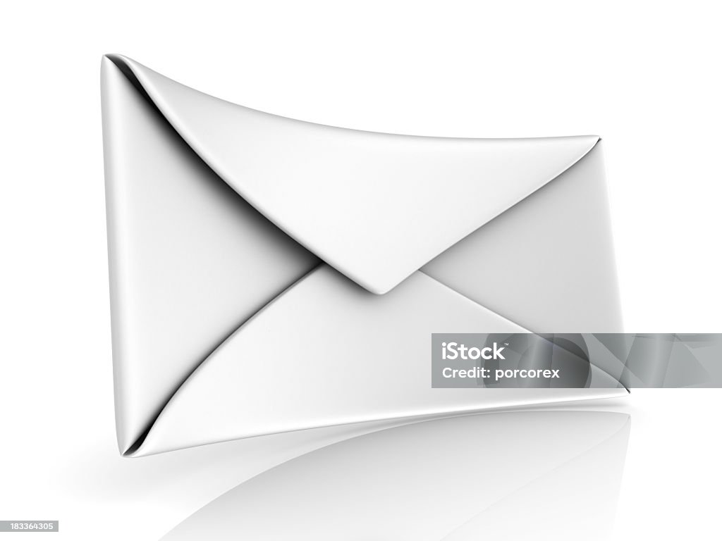 3 D Briefumschlag - Lizenzfrei Dreidimensional Stock-Foto