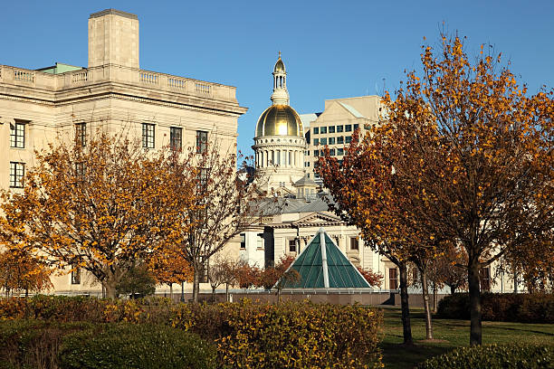 new jersey state house - new jersey trenton new jersey state capitol building government photos et images de collection