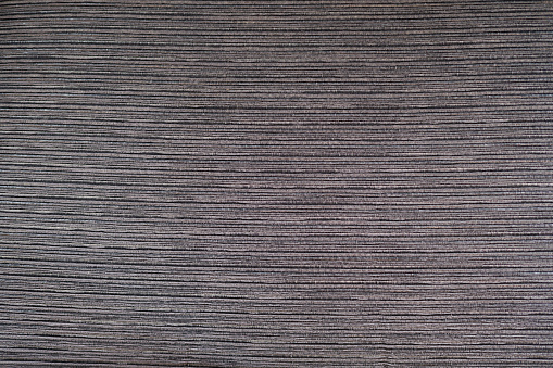 Horizontal gray and black fabric pattern background