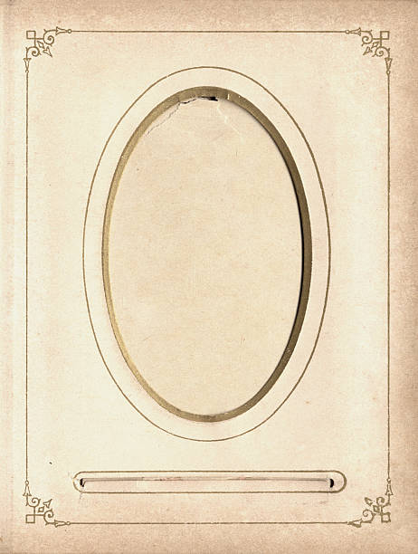istock Vintage ornate photo frame from the victorian era 183366532