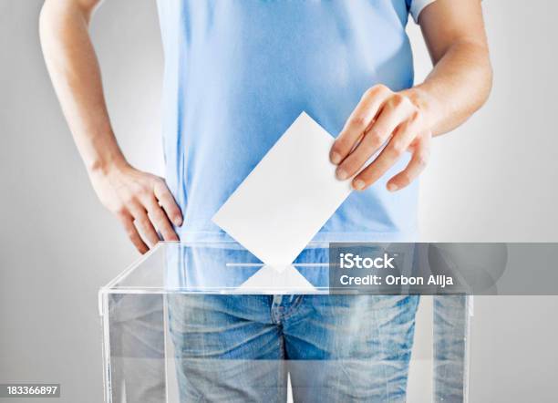 Vote Stock Photo - Download Image Now - Voting, Young Adult, Election