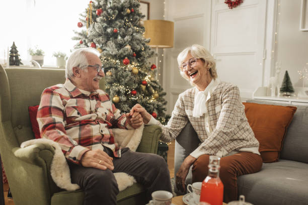 istock Christmas at nursing home 1833670841