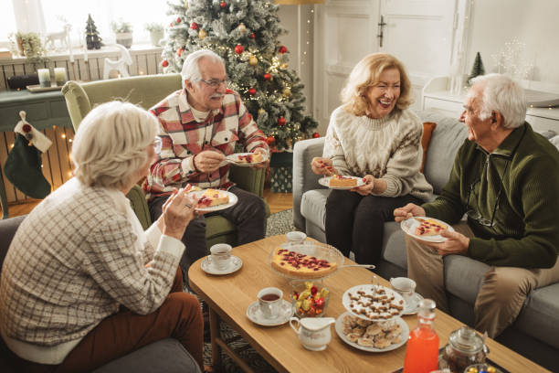 istock Christmas at nursing home 1833672523