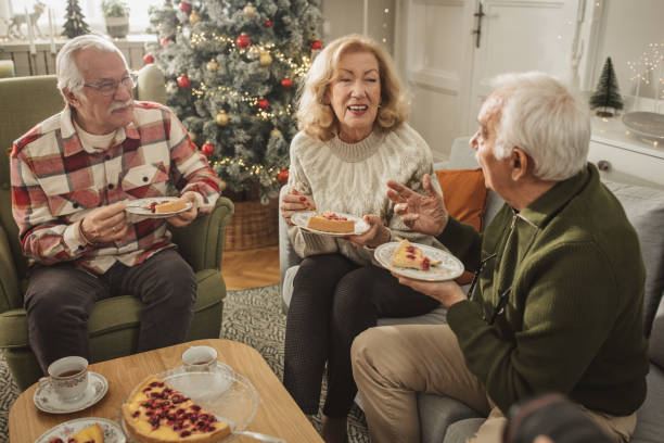 istock Christmas at nursing home 1833673055